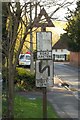 TL3948 : Old roadsign at Shepreth by Tiger