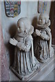 TQ9644 : Margaret & Cecily Tufton, on Sir John Tufton Tomb by Julian P Guffogg