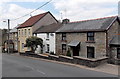 ST1597 : Pengam : High Street houses near the corner of Commercial Street by Jaggery