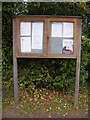 TM4087 : Ringsfield Village Notice Board by Geographer