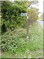 TM3587 : Scotchman's Lane Byway Sign by Geographer