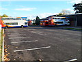 SO6024 : Stagecoach Bus Depot, Ross-on-Wye by Jaggery