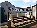 TQ4023 : Station Sign at Sheffield Park Station by PAUL FARMER