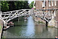 TL4458 : Footbridge over the River Cam by Philip Halling