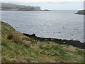 NG3537 : Skye coast near Coillore  by M J Richardson