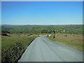 SX7376 : The B3387 towards Widecombe in the Moor (set of 2 images) by Ian S