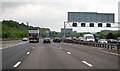 TQ5268 : M25 near junction 3 northbound by Julian P Guffogg