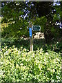 TM4778 : Wood Lane Byway sign by Geographer