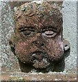 NX8059 : A headstone detail at Buittle Old Kirkyard by Walter Baxter