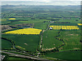 NT1171 : Cliftonhall Road from the air by Thomas Nugent