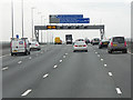 SJ6688 : Thelwall Viaduct, Northbound M6 by David Dixon