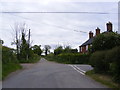 TM4784 : Falcon Inn Road, Wrentham West End by Geographer