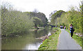 NT1770 : Union Canal at Hermiston by Anne Burgess