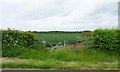 SK8923 : Disused field gates, west of Aerodrome Farm by Christine Johnstone