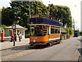 SK3454 : Town End, Crich Tramway Village by David Dixon