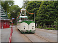 SK3455 : Blackpool Boat Car at Wakebridge Tram Stop by David Dixon