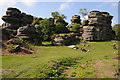 SE2064 : Rock outcrops, Brimham Rocks by Philip Halling