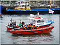 J5082 : Lifeboat exercise, Bangor harbour by Rossographer