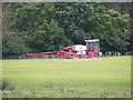 TM4079 : Crop Spraying off Scalesbrook Lane by Geographer