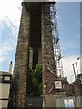 SX4358 : Scaffolding, Royal Albert Bridge, Saltash by Derek Harper