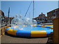 TQ3303 : Water Spheres, Brighton Marina by Paul Gillett