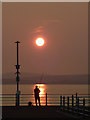 SD4264 : Evening fishing off the Stone Jetty, Morecambe (2) by Karl and Ali