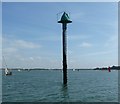 SU7801 : "Chalkdock" navigation marker, Chichester Channel by Rob Farrow