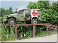 SO3438 : WWII ambulance at Peterchurch by Richard Green