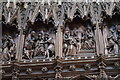 TL5480 : Wooden Carvings, Ely Cathedral by Julian P Guffogg