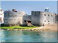 SZ6299 : The Round Tower, Old Portsmouth by David Dixon