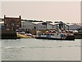 SZ5095 : Chain Ferry at East Cowes (Floating Bridge) by David Dixon