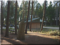 NH9961 : Picnic site and toilet block, Wellhill carpark, Culbin Forest by Karl and Ali