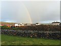 NX0882 : Double rainbow over Ballantrae by Ann Cook