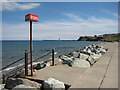 NZ8811 : Steps into the sea by Pauline E