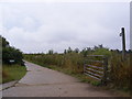 TM1540 : Bridleway to Valley Farm & Valley Lane by Geographer