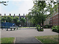 TQ3279 : Tabard Gardens, outdoor gym by Stephen Craven