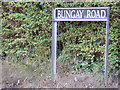 TM3394 : Bungay Road sign by Geographer