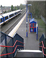 SP1871 : Chiltern livery at Lapworth station, with Station Road, Kingswood by Robin Stott