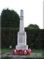 TM0781 : Bressingham War Memorial by Geographer