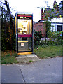 TM1383 : Burston Telephone Box by Geographer