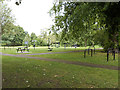 SJ7660 : Outdoor gym in Sandbach Park by Stephen Craven