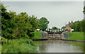 SP6594 : Kibworth Top Lock north-east of Fleckney, Leicestershire by Roger  D Kidd