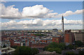 SP0687 : Birmingham skyline featuring BT Tower by Jim Osley