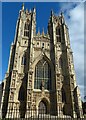 TA0339 : The west end of Beverley Minster by Robin Drayton