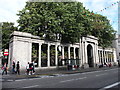 NJ9406 : Screen to St Nicholas' Churchyard, Union Street, Aberdeen by Bill Harrison