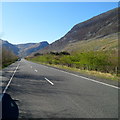 SH6660 : A5 heads west towards Llyn Ogwen in Snowdonia by Jaggery