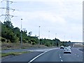 SJ9908 : M6 Toll Road, Churchbridge by David Dixon