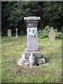 NZ2643 : A memorial headstone in St Cuthbert's churchyard by Stanley Howe