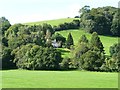 ST3494 : House on the hillside above Lan Sor Mill by Christine Johnstone