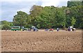 SZ2197 : North Hinton Farm Ploughing Match by Mike Smith